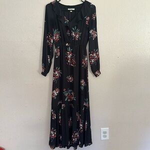 Fully lined maxi dress